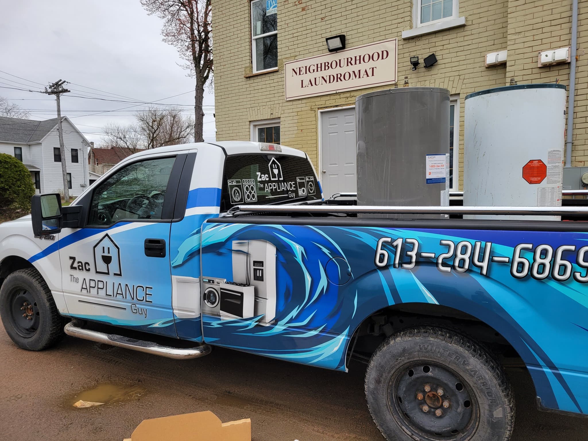 Zac The Appliance Guy service truck